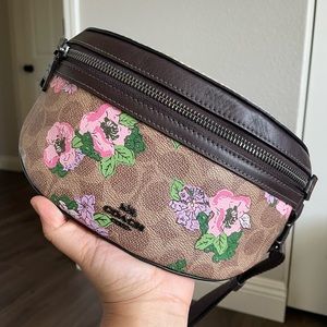 Coach Bethany Belt bag with blossom print